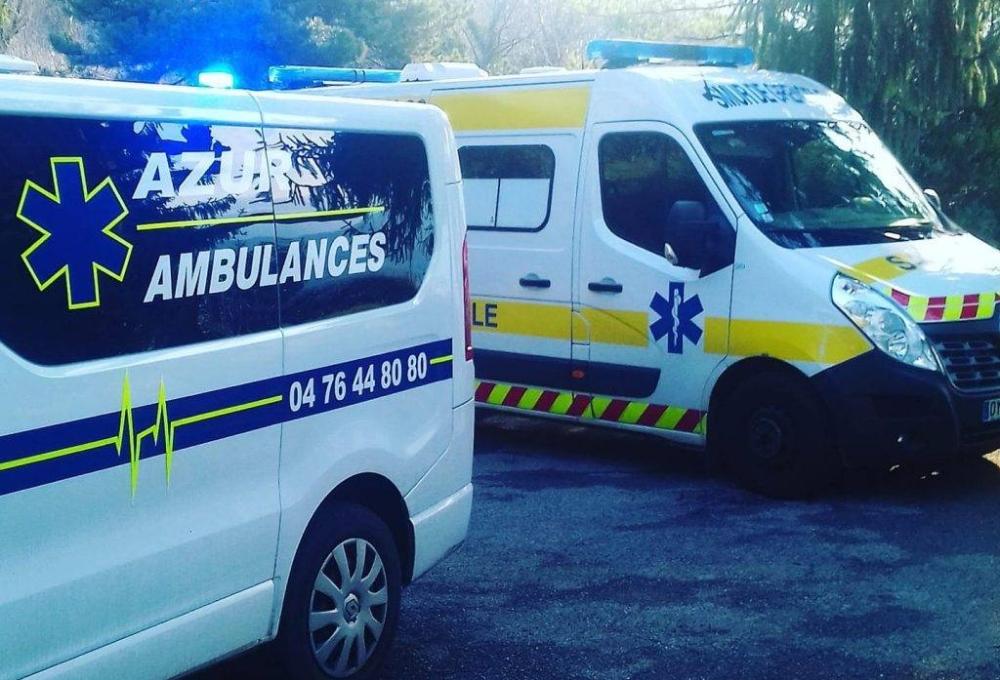ambulances de l'entreprise Azur Ambulances