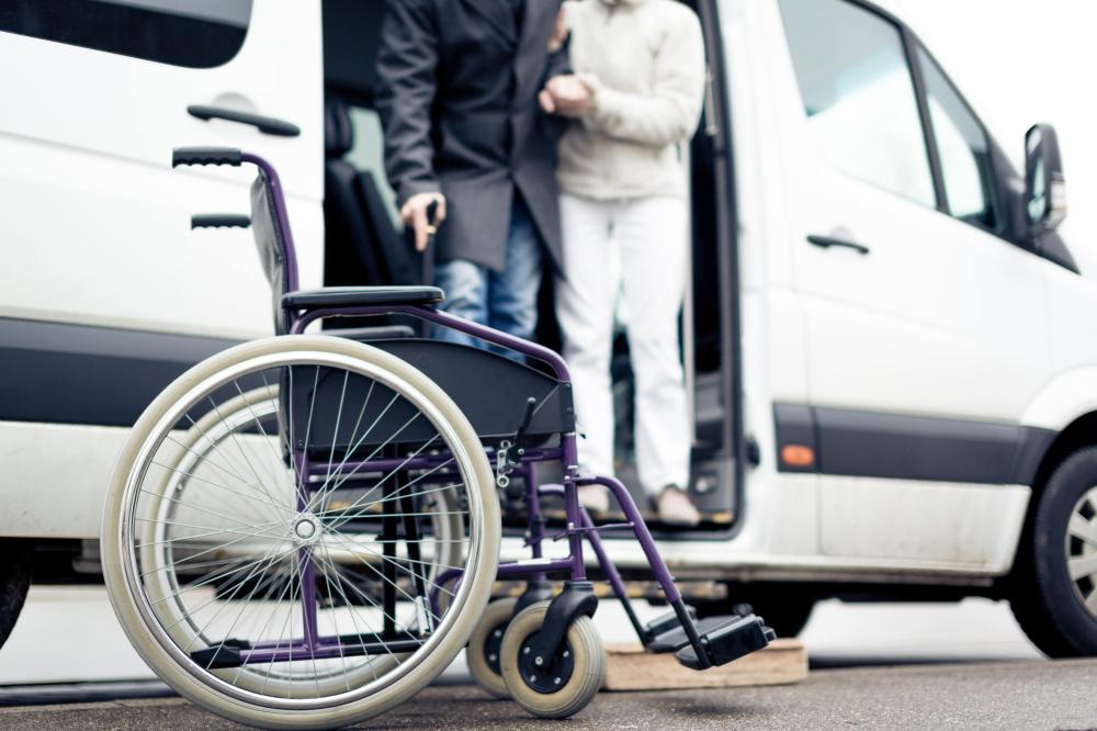 transport de personne handicapée
