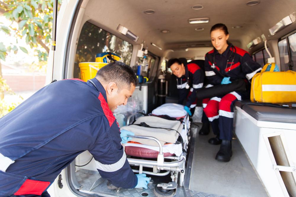 intérieur ambulance